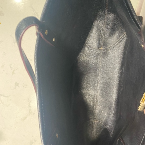 Coach Brown and Black Signature Tote Bag - Picture 10 of 16